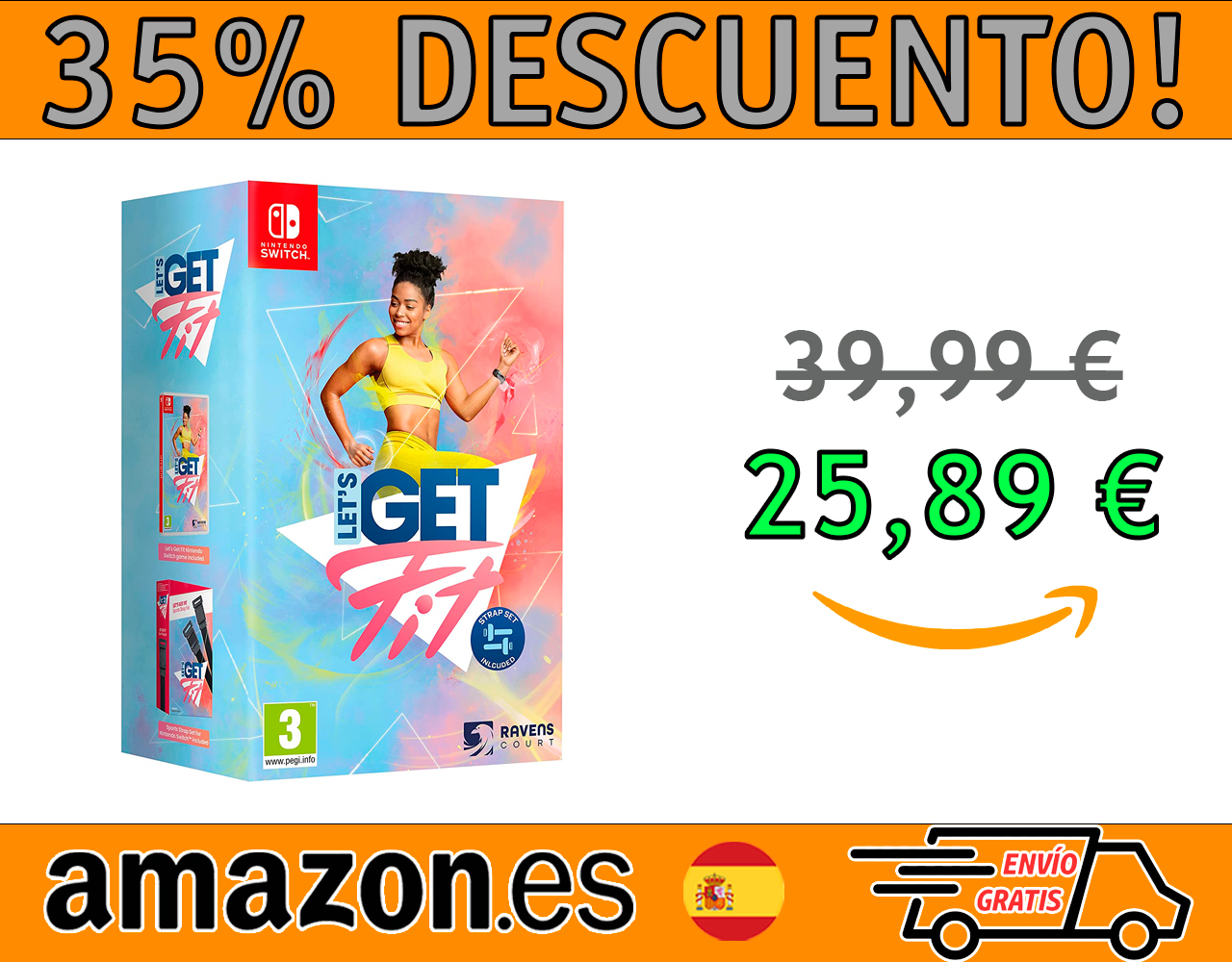 VIDEOJUEGO LET’S GET FIT BUNDLE NINTENDO SWITCH