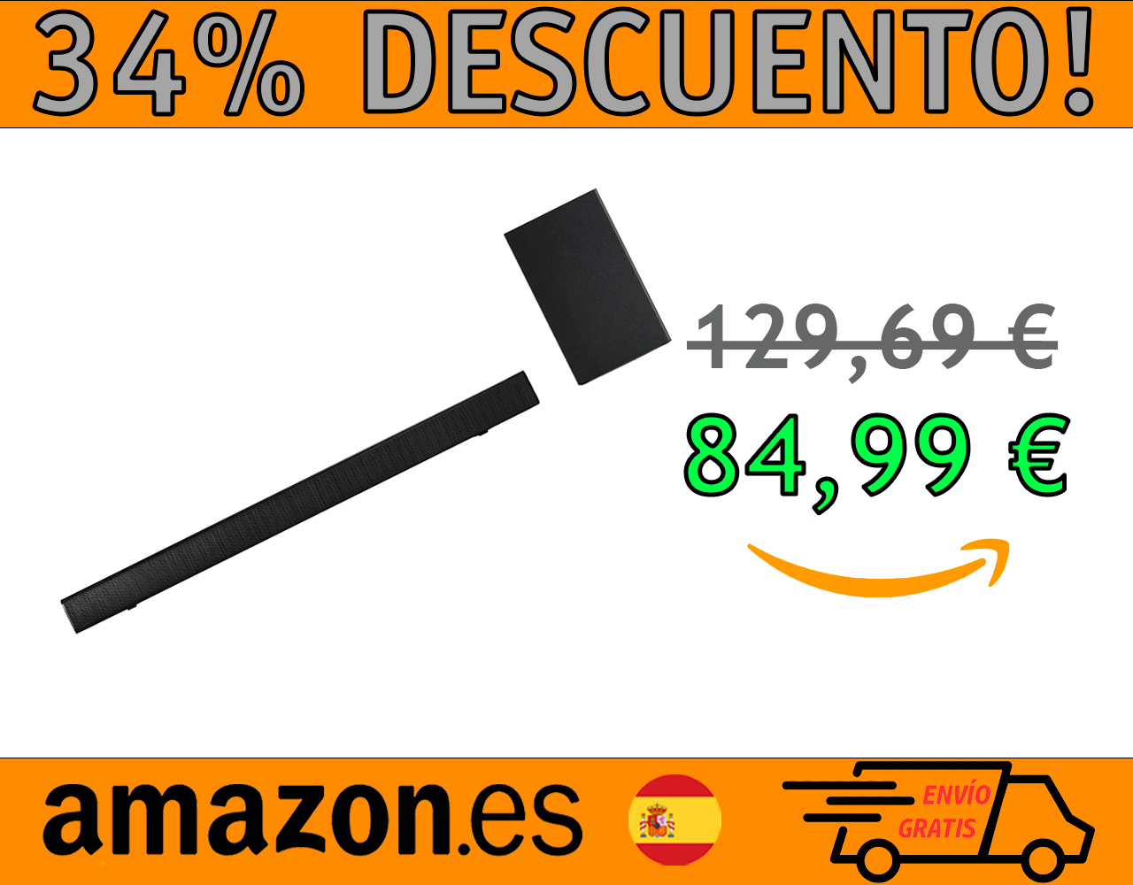 BARRA DE SONIDO PANASONIC SC-HTB150