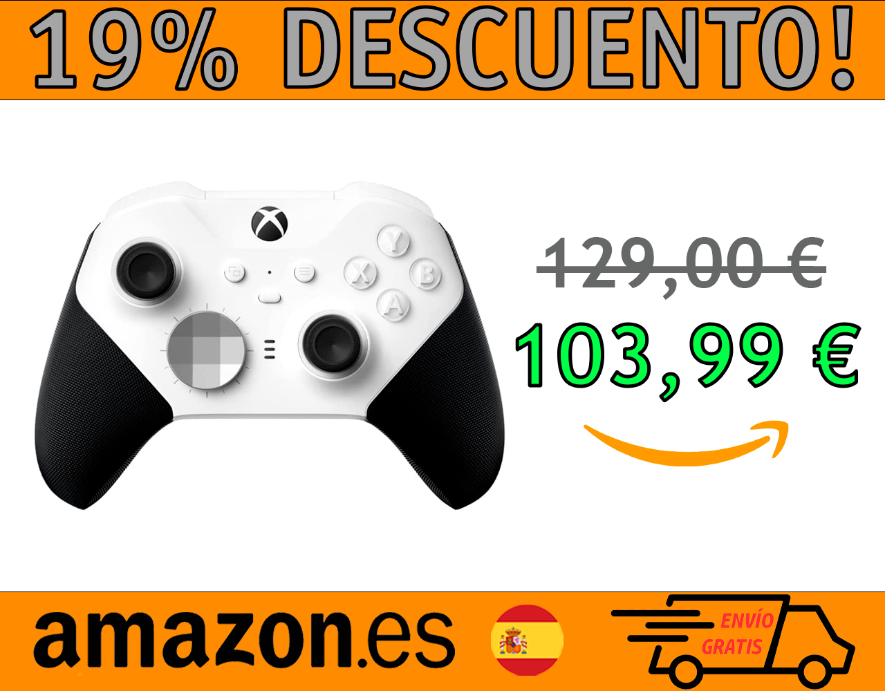 MANDO CONTROLLER XBOX ELITE WIRELESS SERIES 2 CORE EDITION