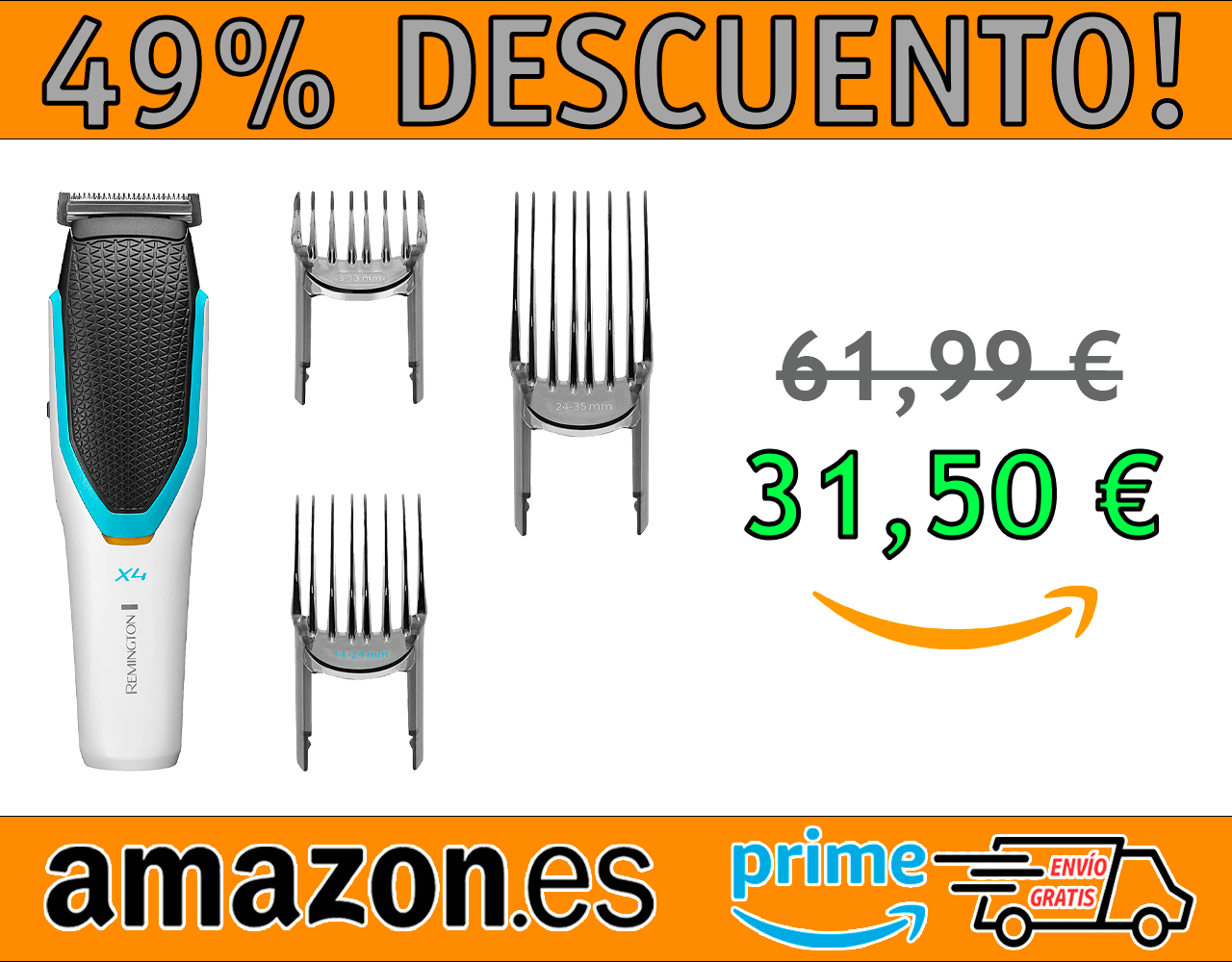 MÁQUINA DE CORTAR PELO REMINGTON X4 POWER-X SERIES
