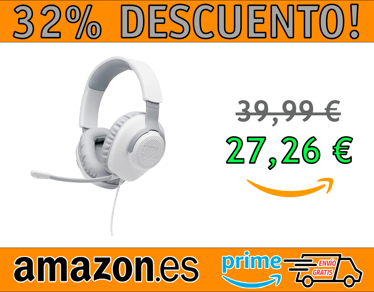 AURICULARES PARA GAMERS JBL QUANTUM 100