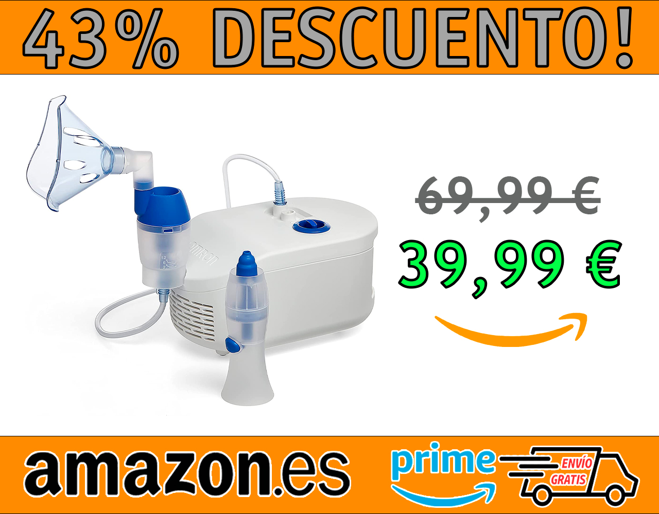 NEBULIZADOR X102 CON LAVADO NASAL 2 EN 1 OMRON