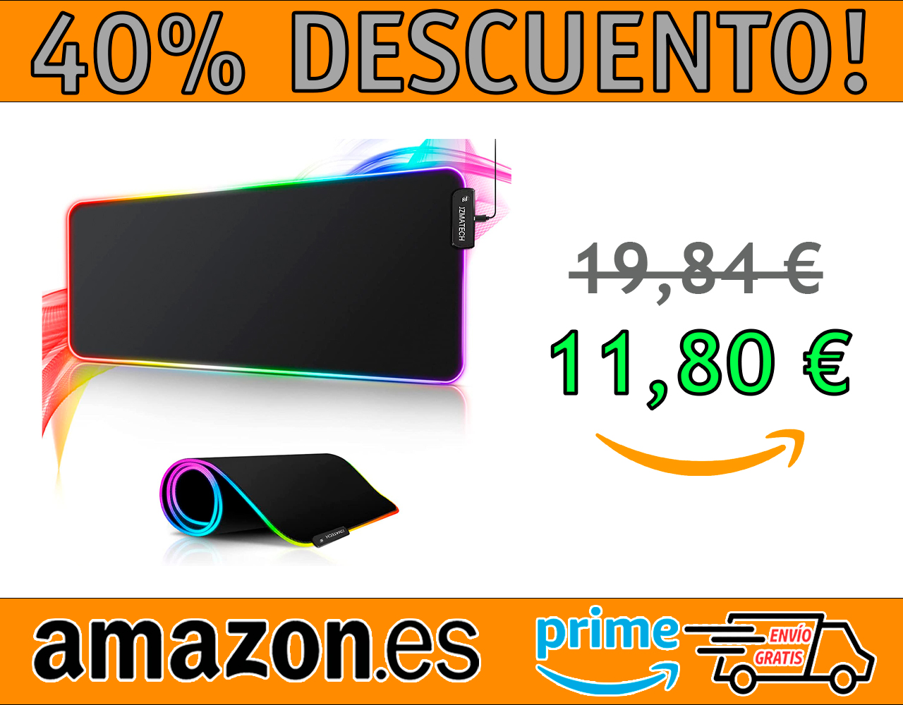 ALFOMBRILLA DE RATÓN PARA JUEGOS RGB XL 800X300 MM