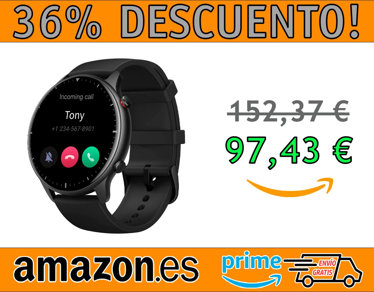SMARTWATCH RELOJ INTELIGENTE AMAZFIT GTR 2 FITNESS
