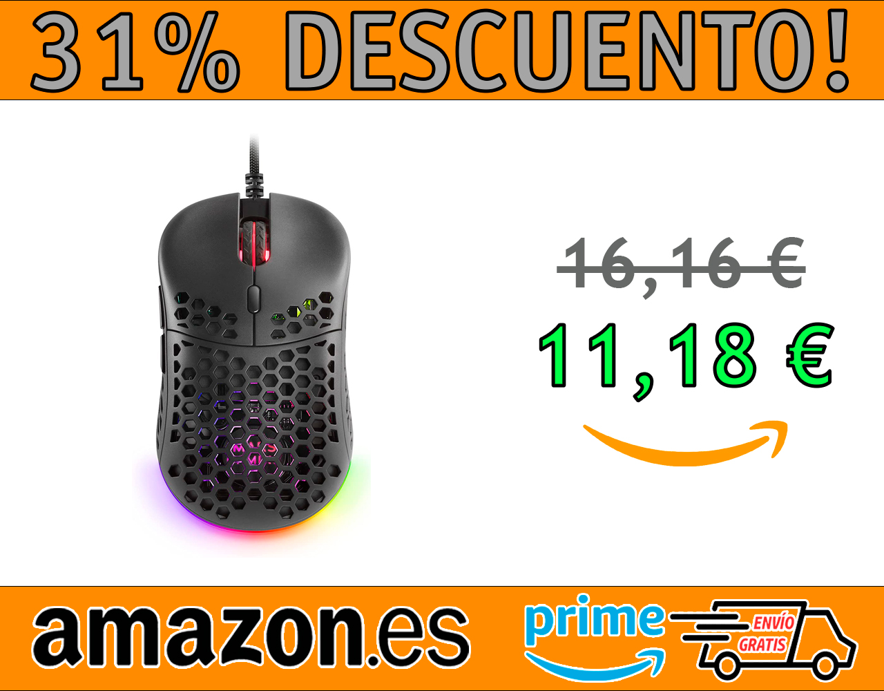 RATÓN MARS GAMING MM55 RGB CHROMA