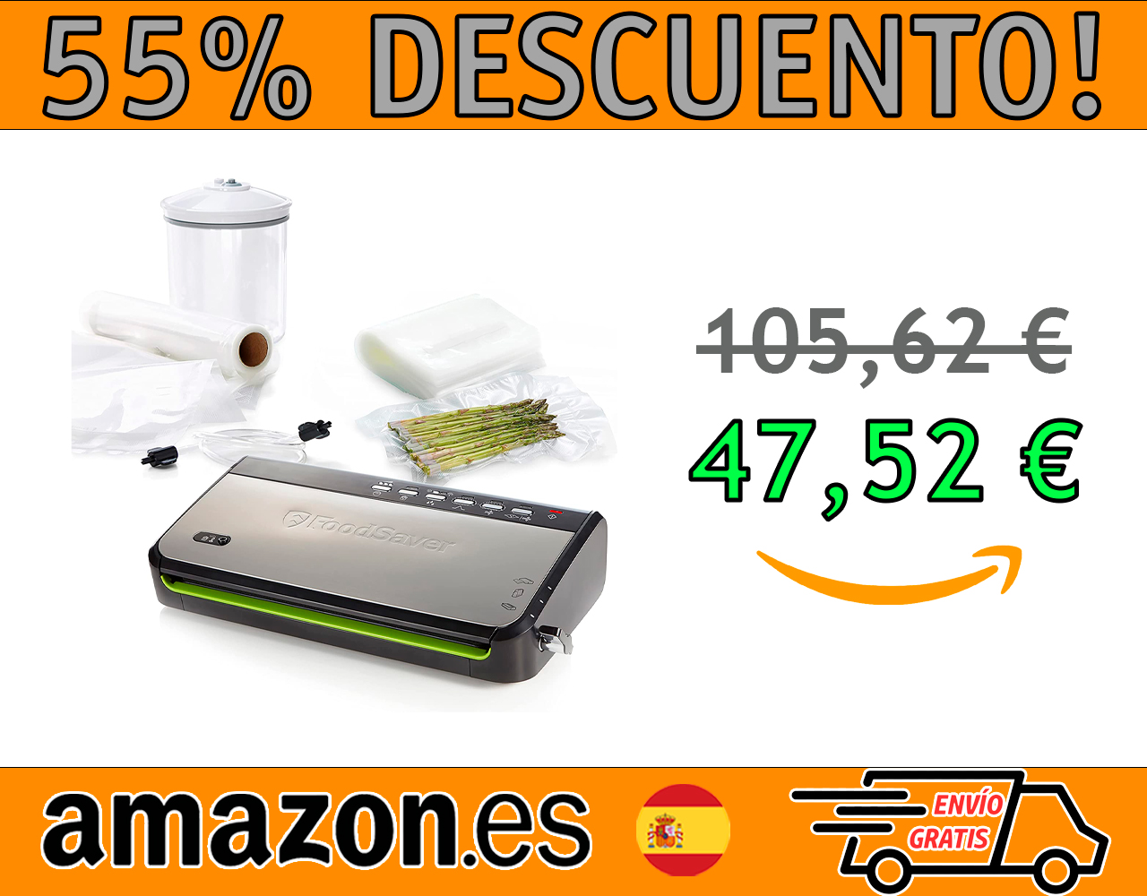 MÁQUINA DE VACÍO FOODSAVER FFS005X