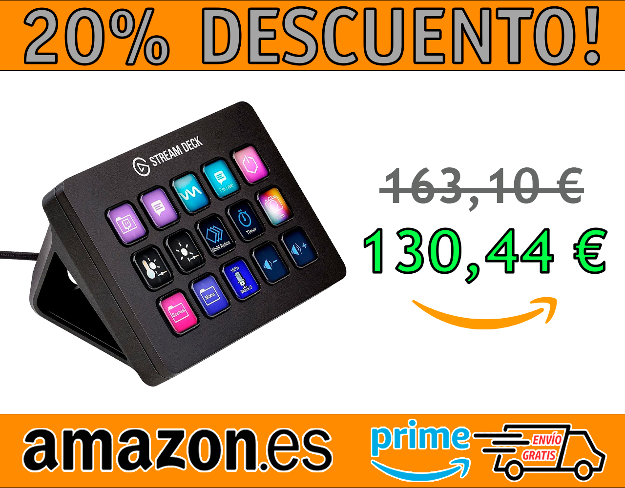 CONTROLADOR DE ESTUDIO ELGATO STREAM DECK MK.2