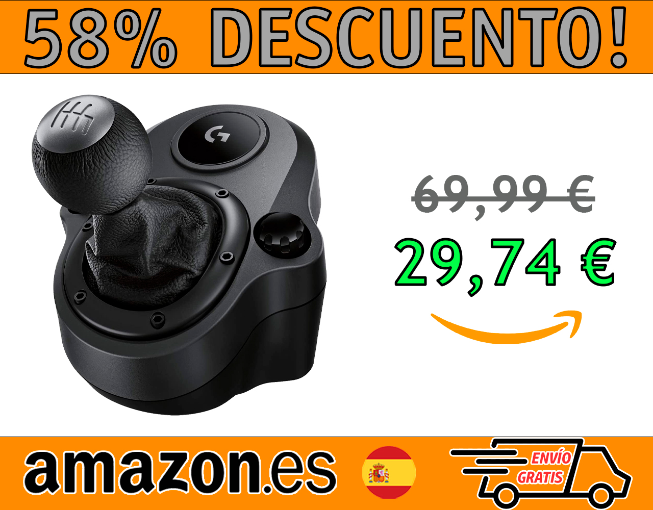 PALANCA DE CAMBIO LOGITECH G DRIVING FORCE