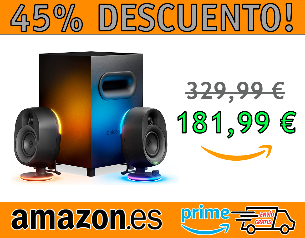 ALTAVOCES GAMING 2.1 STEELSERIES ARENA 7