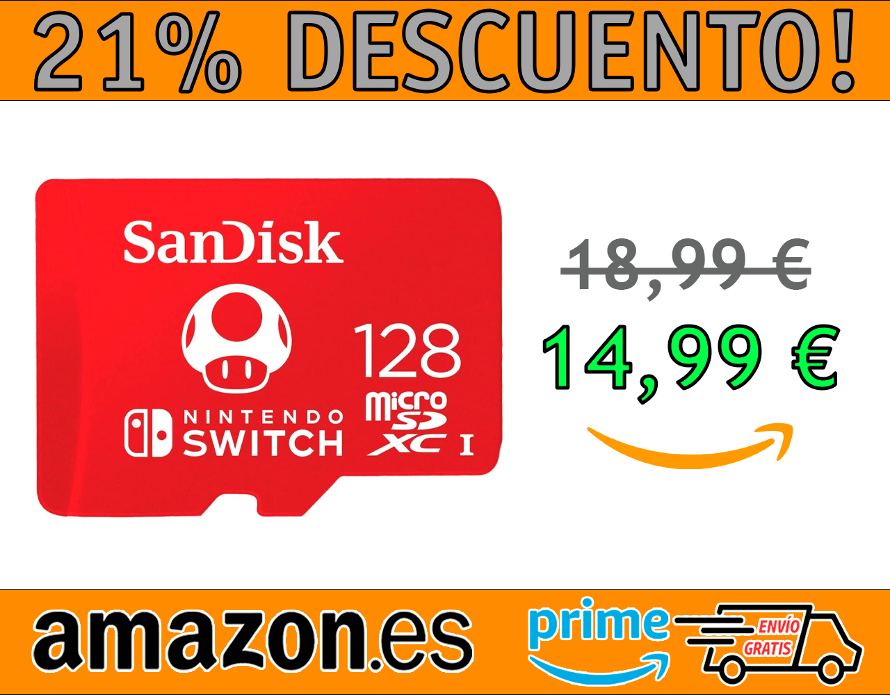 TARJETA MEMORIA SANDISK MICROSDXC UHS-I 128GB