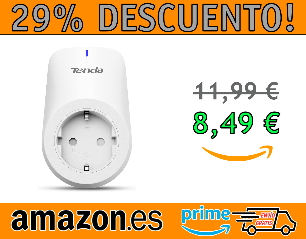ENCHUFE WIFI INTELIGENTE TENDA SP6 16A