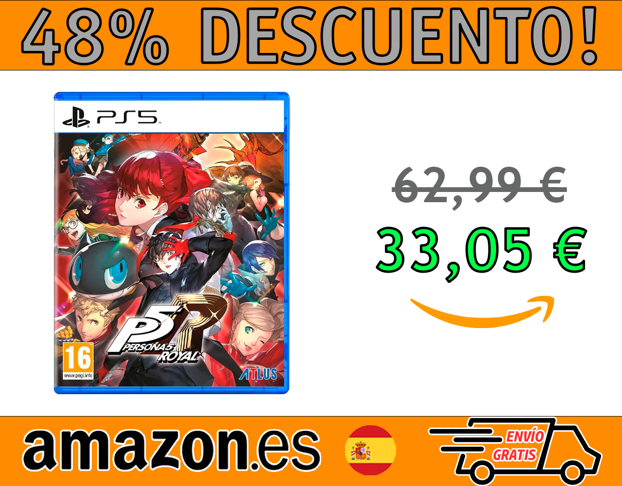 VIDEOJUEGO PERSONA 5 ROYAL PARA PLAYSTATION 5