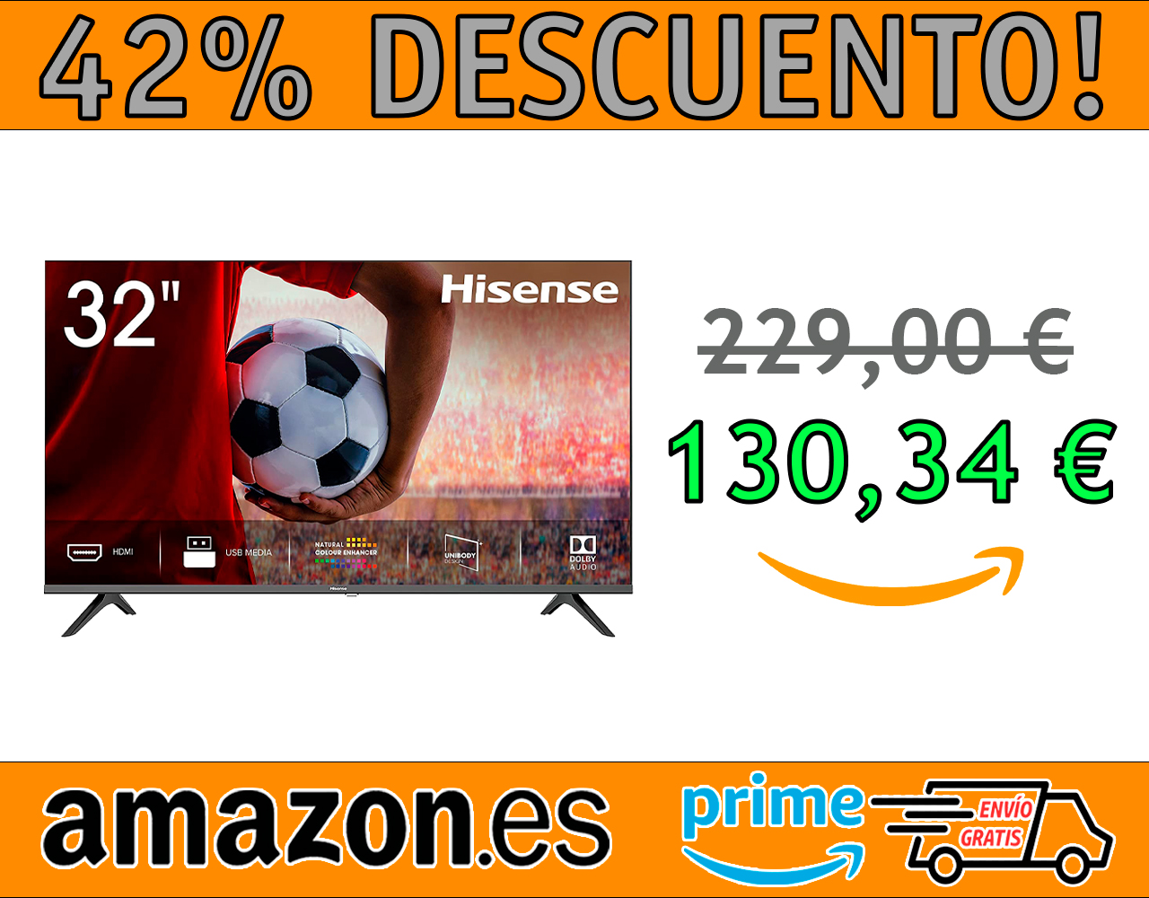 TV HD READY 32″ HISENSE 32AE5000F 2020