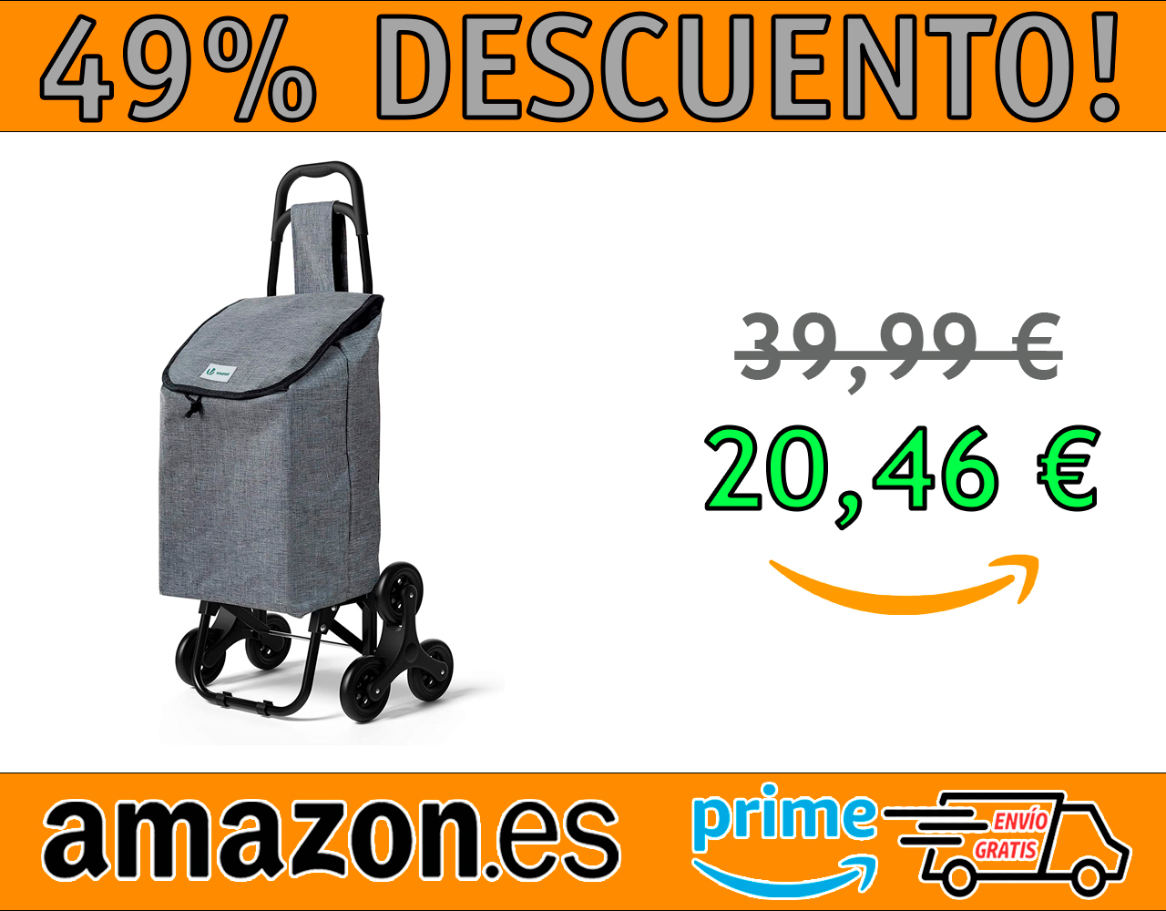 CARRO PARA COMPRAS CON 6 RUEDAS VOUNOT
