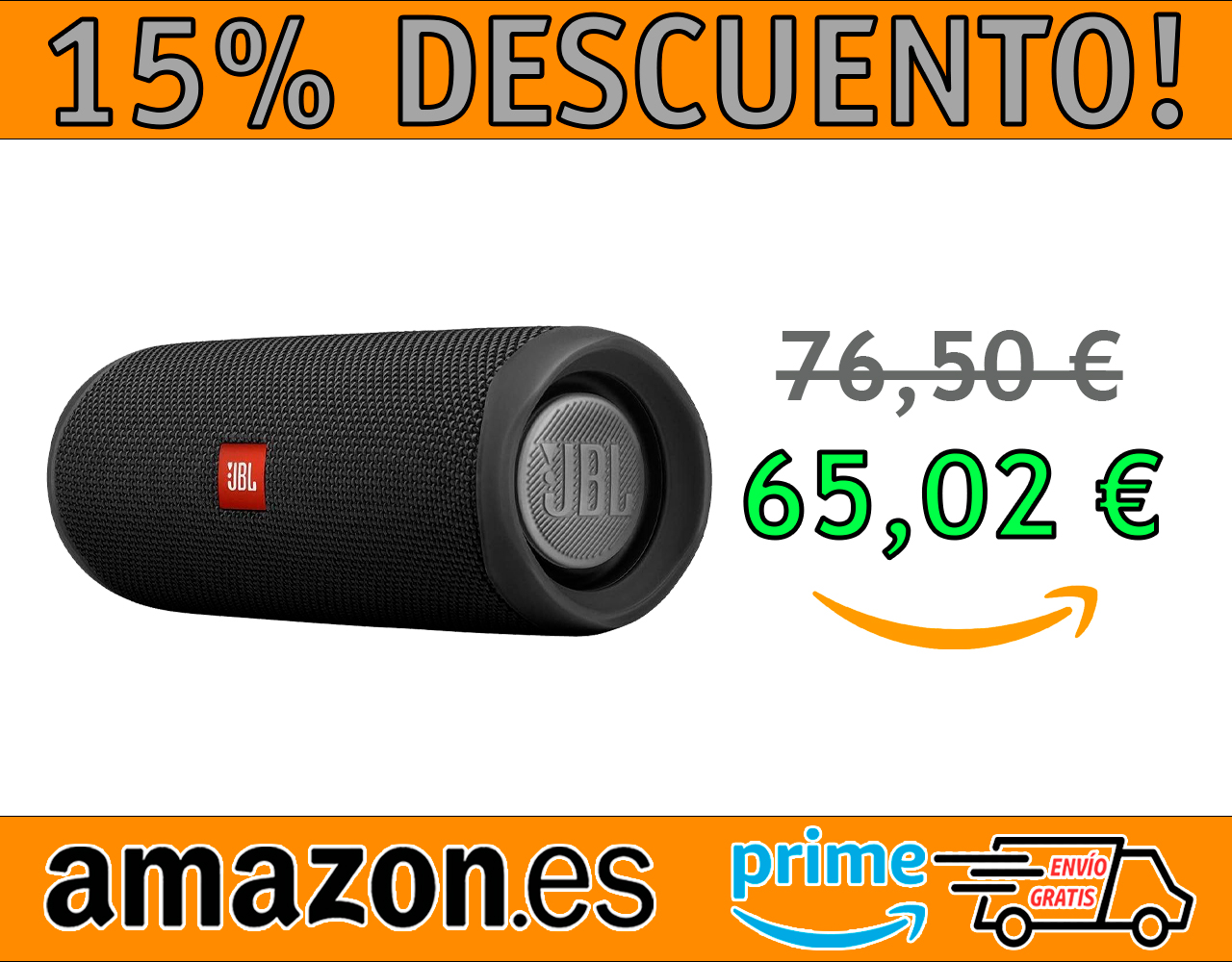 ALTAVOZ INALÁMBRICO PORTÁTIL CON BLUETOOTH JBL FLIP 5