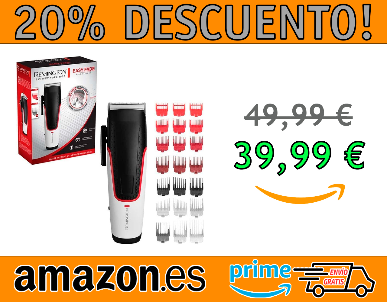 MÁQUINA DE CORTAR PELO REMINGTON EASY FADE HC500