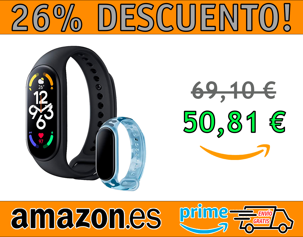 PULSERA XIAOMI SMART BAND 7 + CORREA KHAKI BLUE
