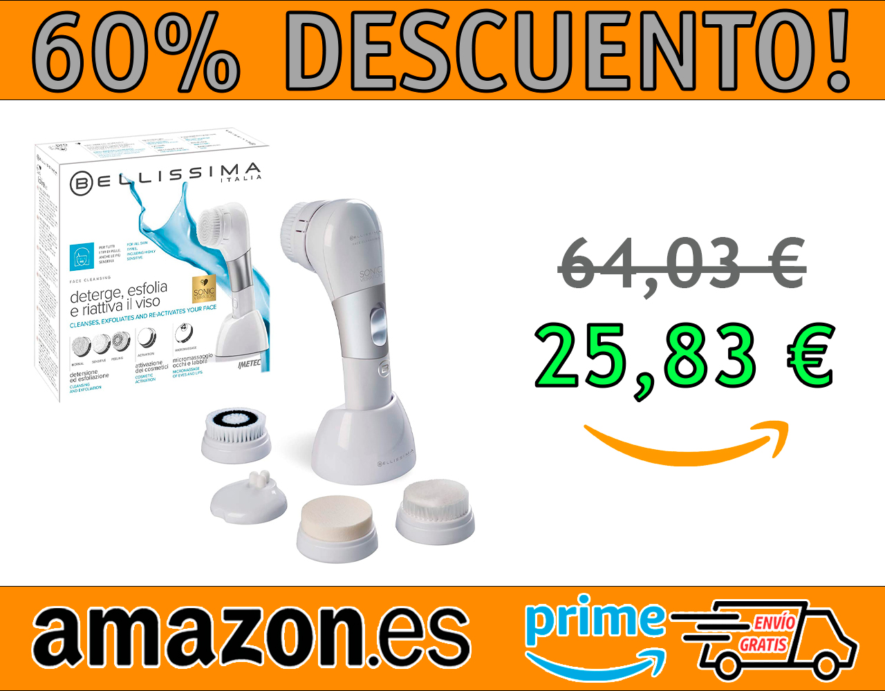 CEPILLO DE LIMPIEZA FACIAL IMETEC BELLISSIMA FACE CLEANSING