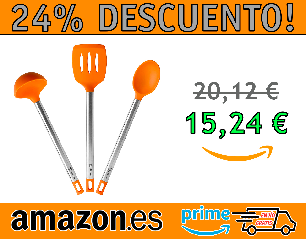 SET 3 UTENSILIOS DE COCINA BRA EFFICIENT