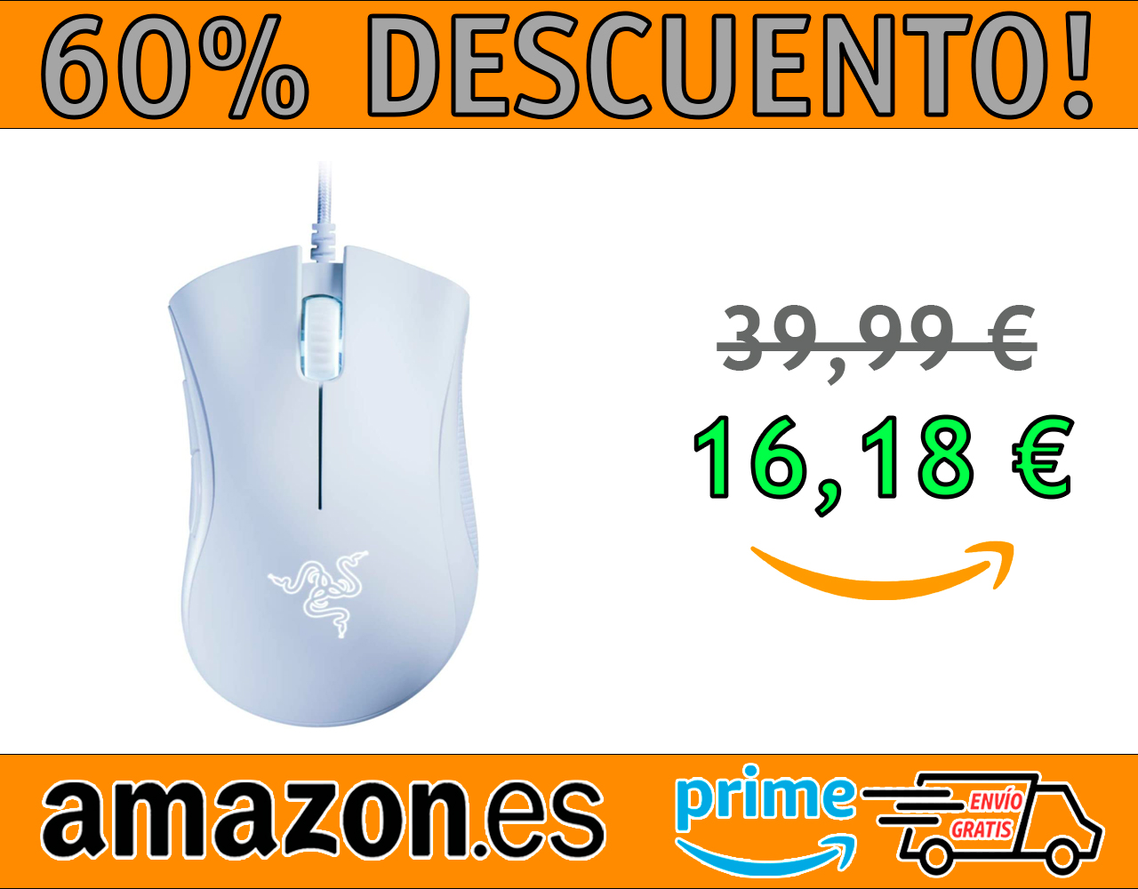 RATÓN GAMING RAZER DEATHADDER ESSENTIAL 6400 DPI