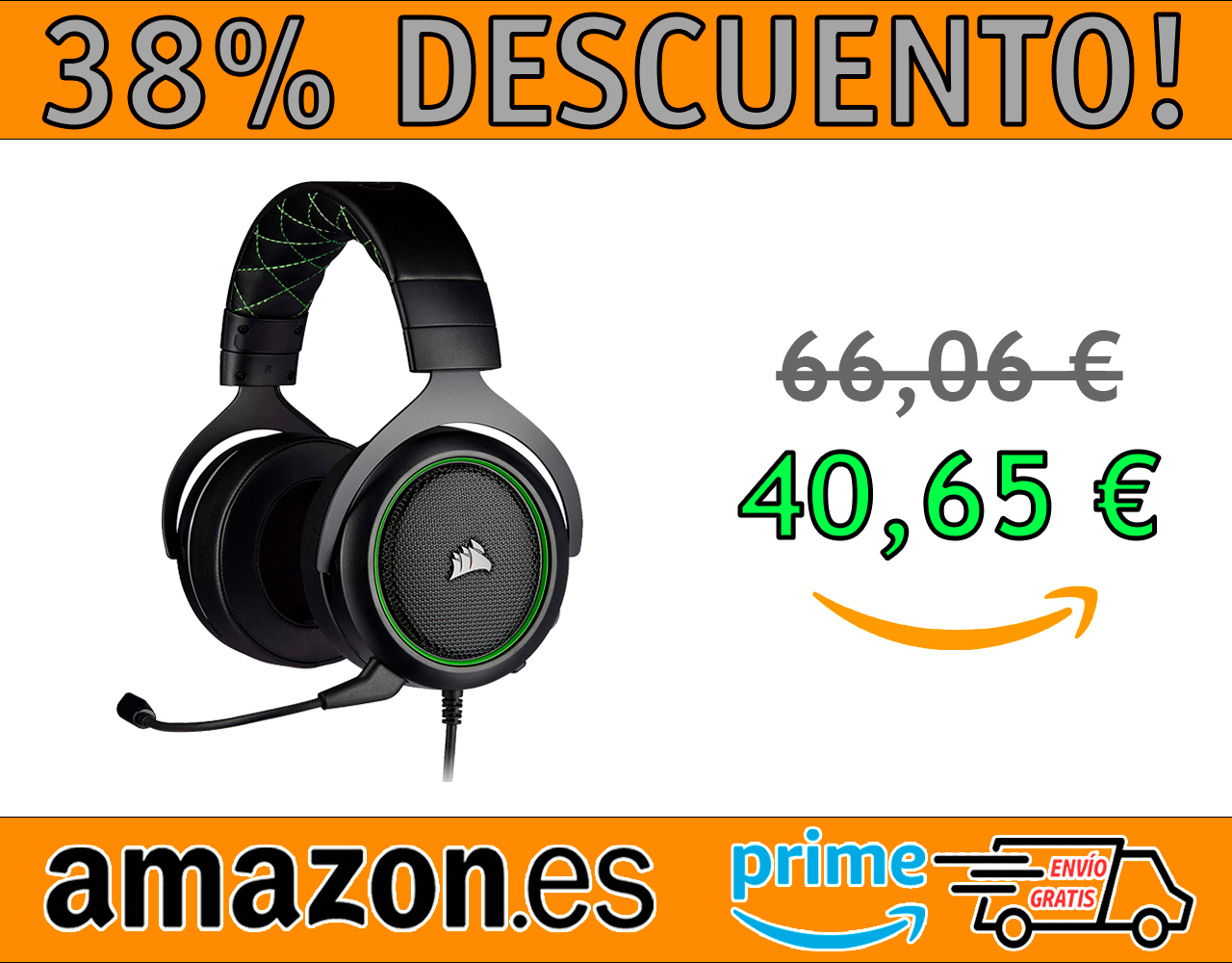 AURICULARES gAMING CORSAIR HS50 PRO STEREO