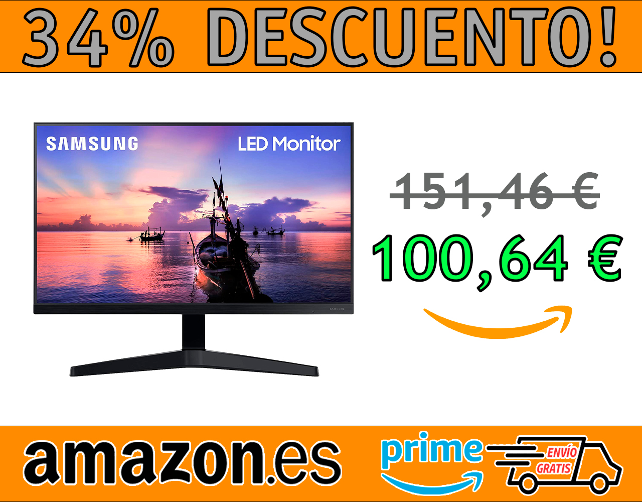MONITOR DE 24″ FULLHD SAMSUNG LF24T352FHRXEN