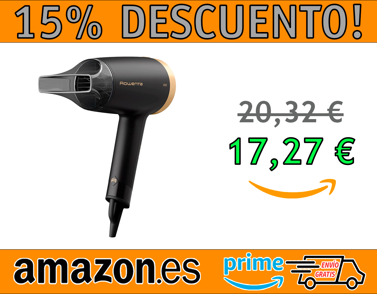 SECADOR DE PELO PARA VIAJE ROWENTA EXPRESS STYLE