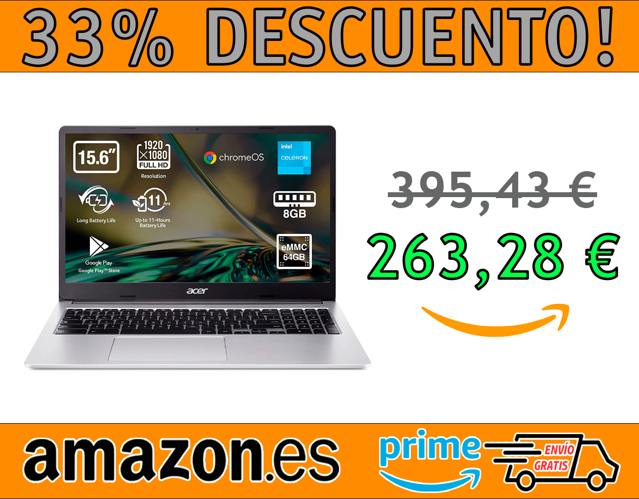 ORDENADOR PORTÁTIL ACER CHROMEBOOK 315-4H
