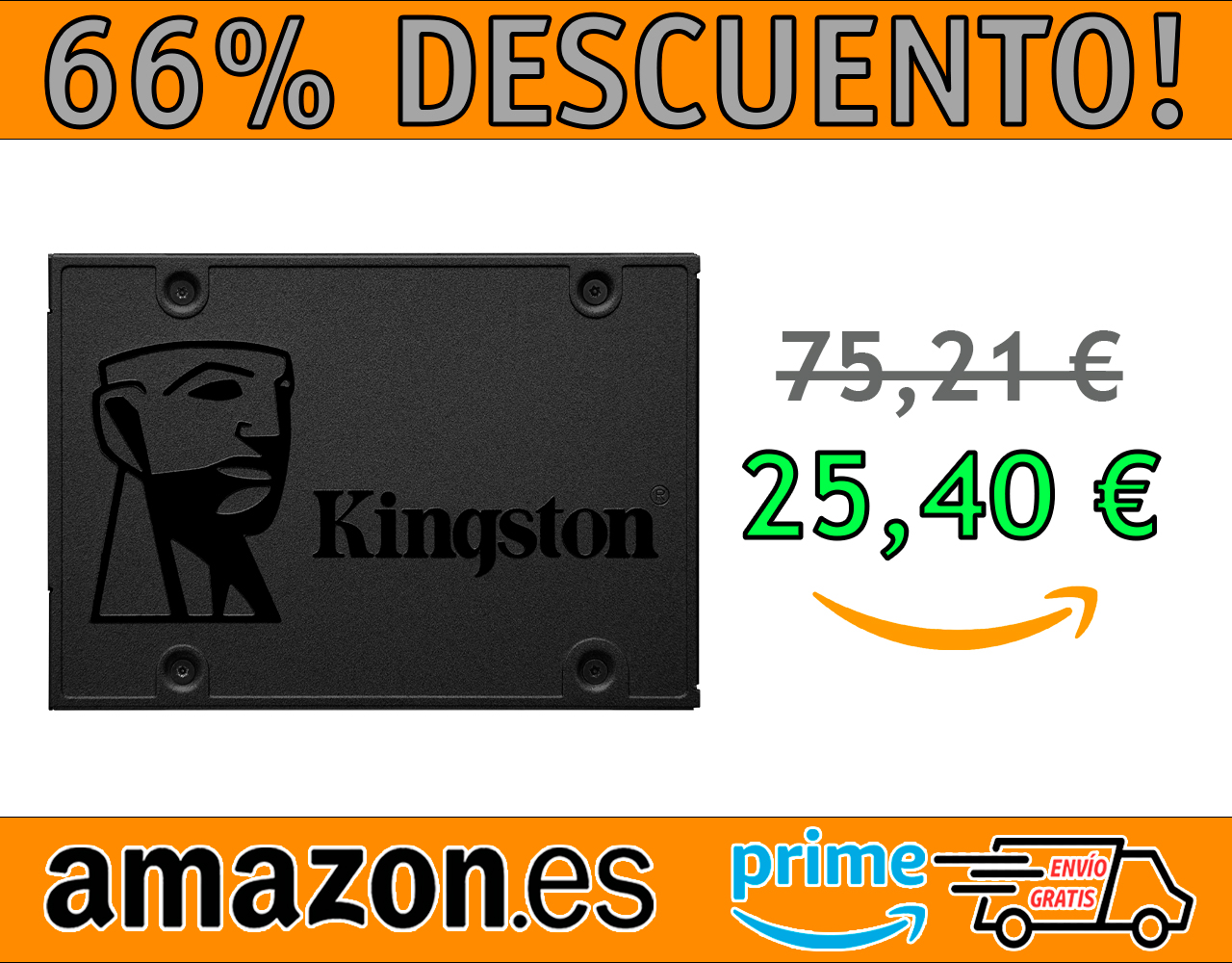 DISCO DURO SÓLIDO INTERNO KINGSTON A400 480GB