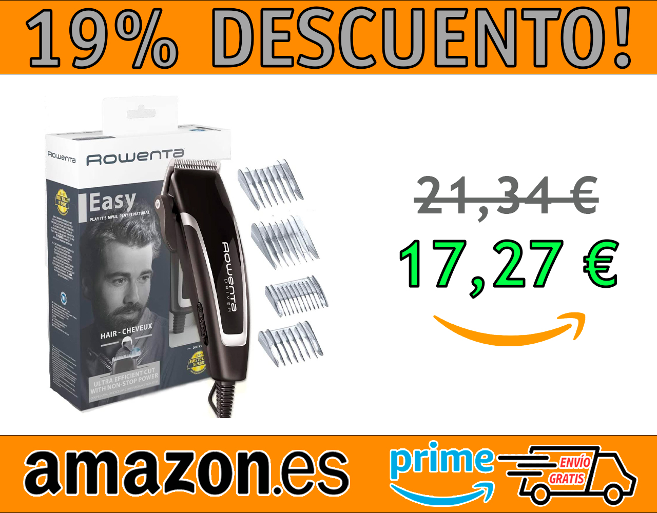 CORTAPELOS CON CABLE ROWENTA DRIVER TN1603