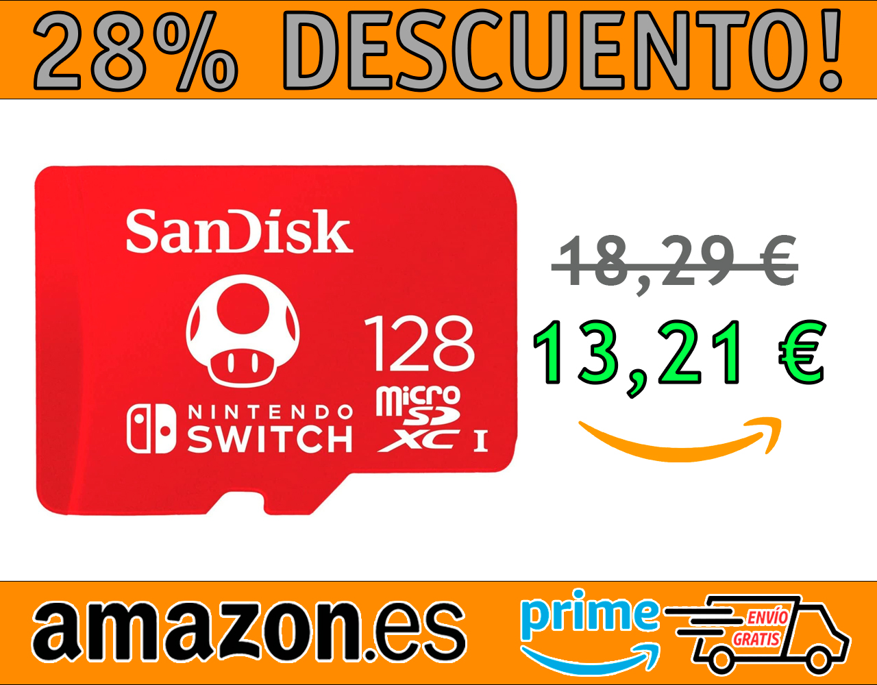 TARJETA DE MEMORIA MICROSDXC UHS-I SANDISK 128 GB