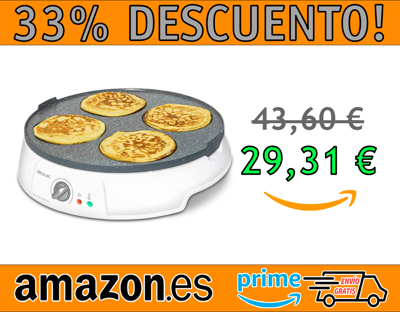 CREPERA FUN CREPESTONE TWIN CECOTEC 1200W