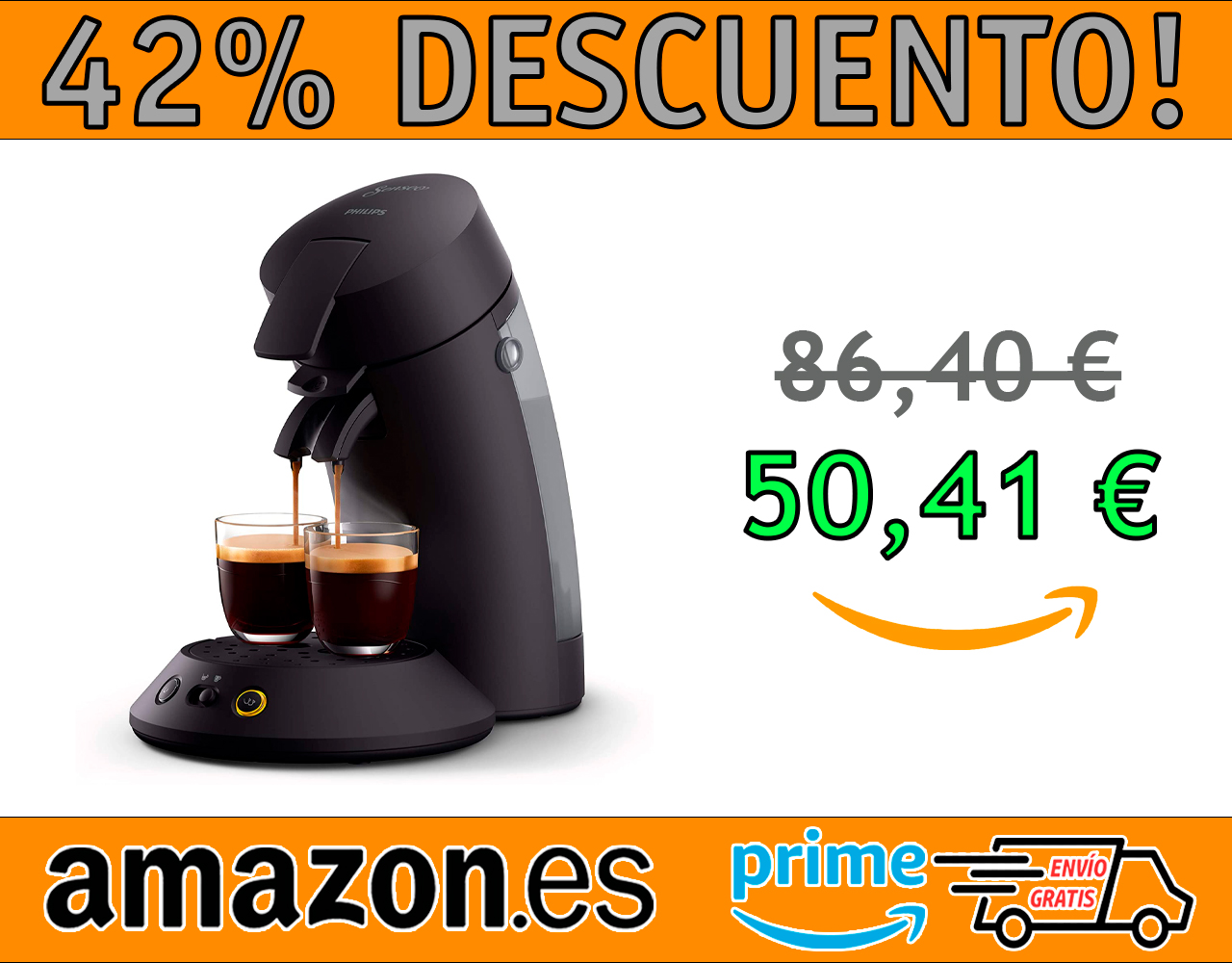 CAFETERA ELÉCTRICA EN CÁPSULAS SENSEO PHILIPS