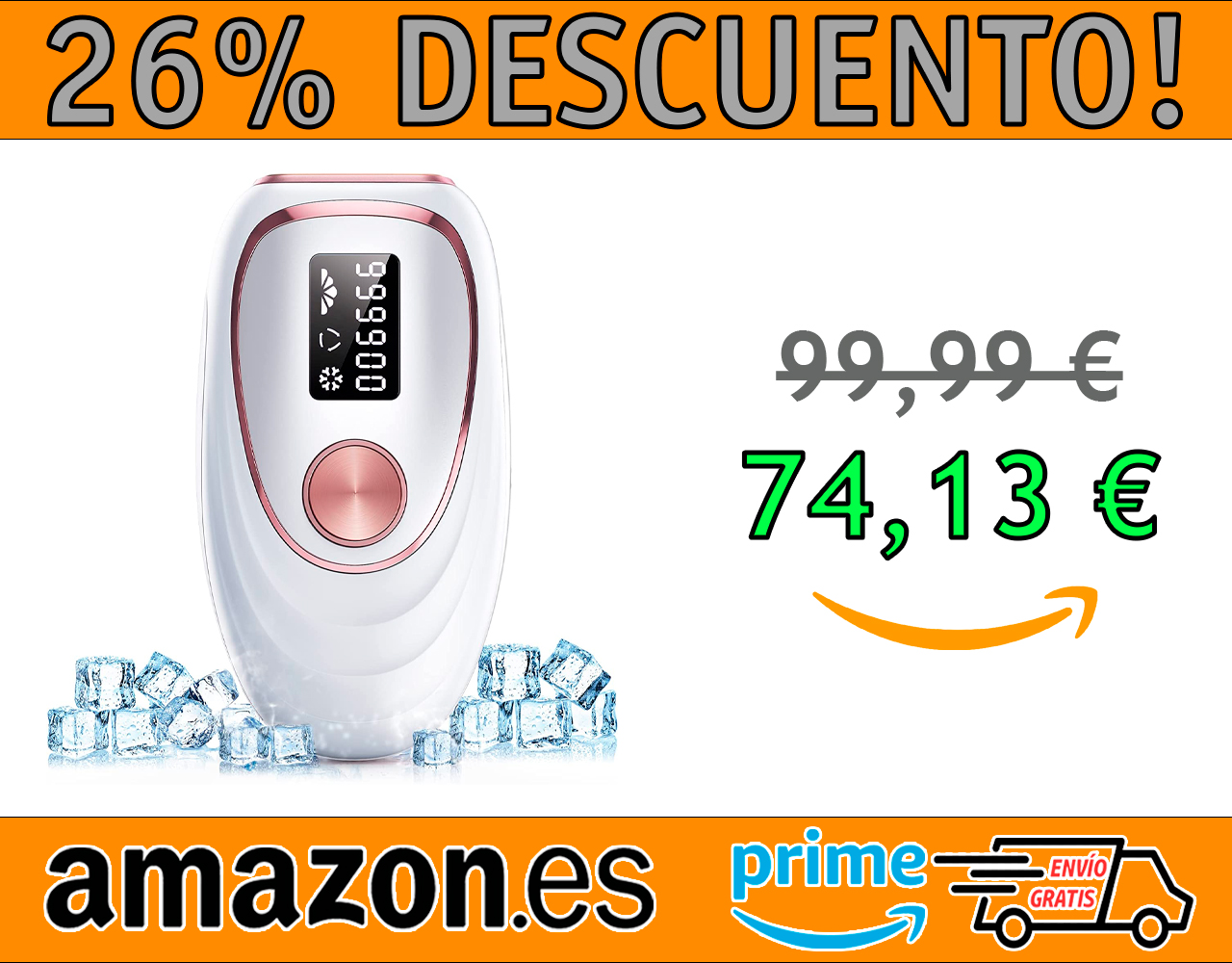DEPILADORA DE LUZ PULSADA IPL 999,900 FLASHES ZKMAGIC