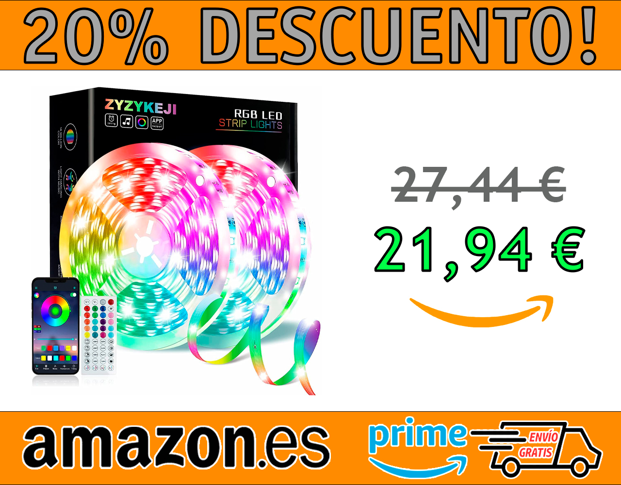 TIRA DE LUCES LED HABITACIÓN 30 METROS ZYZYKEJI