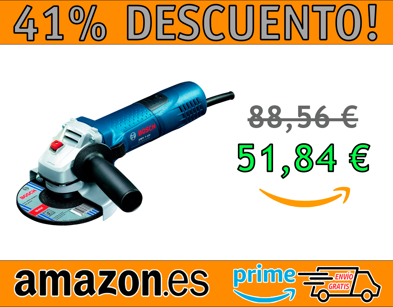 AMOLADORA ANGULAR SIN DISCO BOSCH PROFESSIONAL