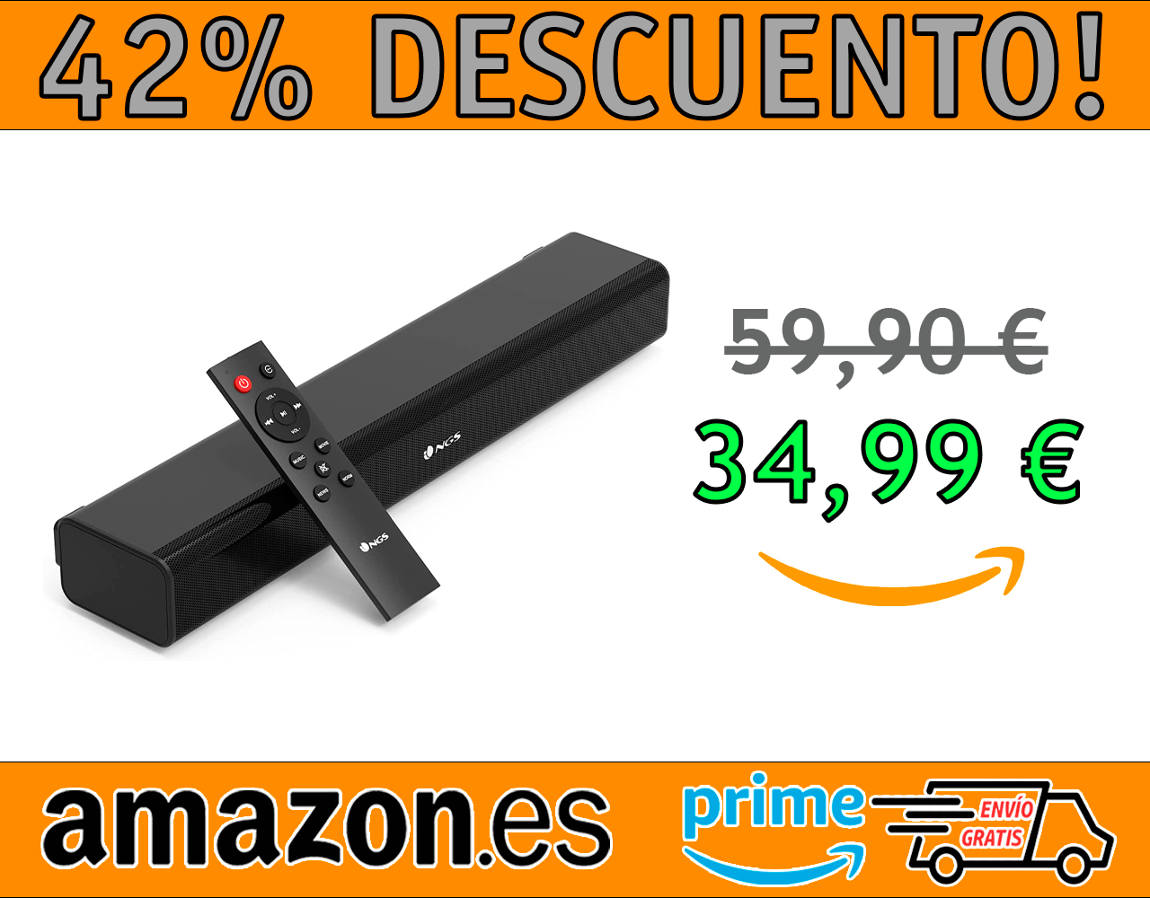 BARRA DE SONIDO TV NGS SUBWAY