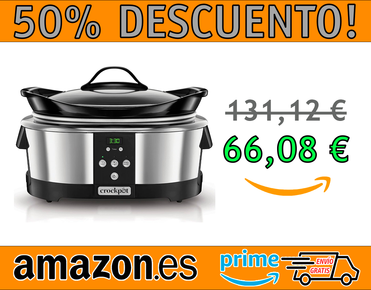 OLLA DE COCCIÓN LENTA DIGITAL CROCKPOT