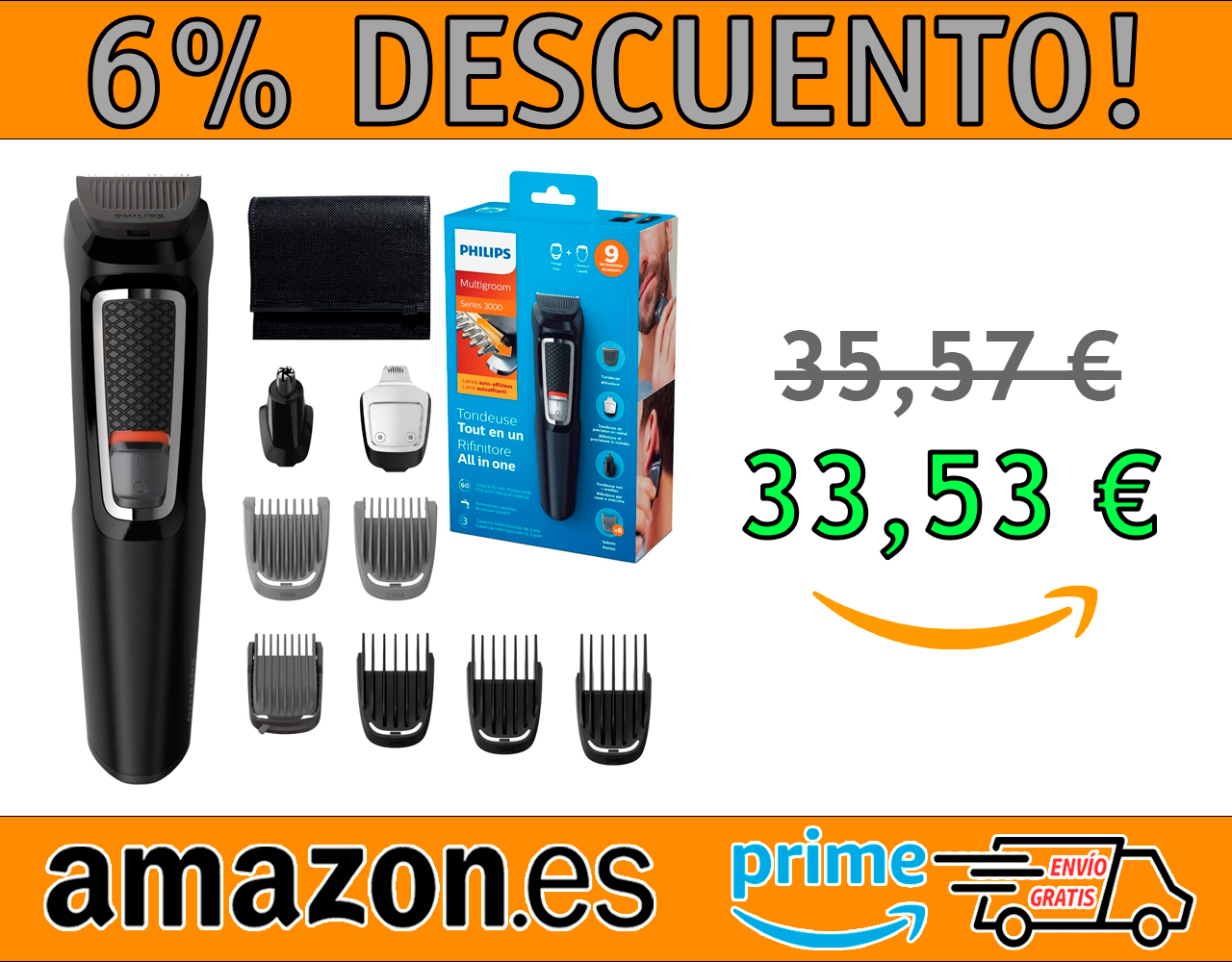 RECORTADORA DE PELO 9 EN 1 PHILIPS MG3740/15