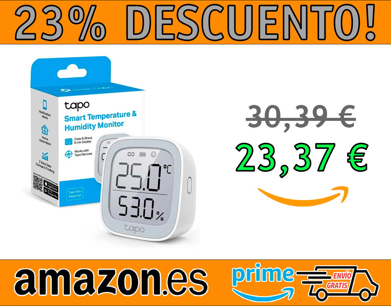 MONITOR DE TEMPERATURA Y HUMEDAD TP-LINK TAPO T315