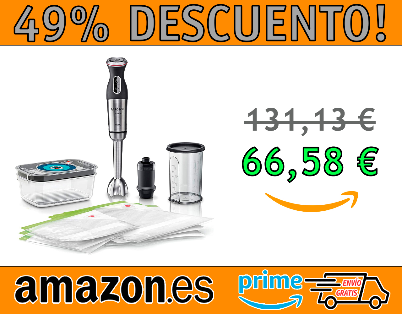 BATIDORA DE MANO CON ENVASADOR AL VACÍO BOSCH