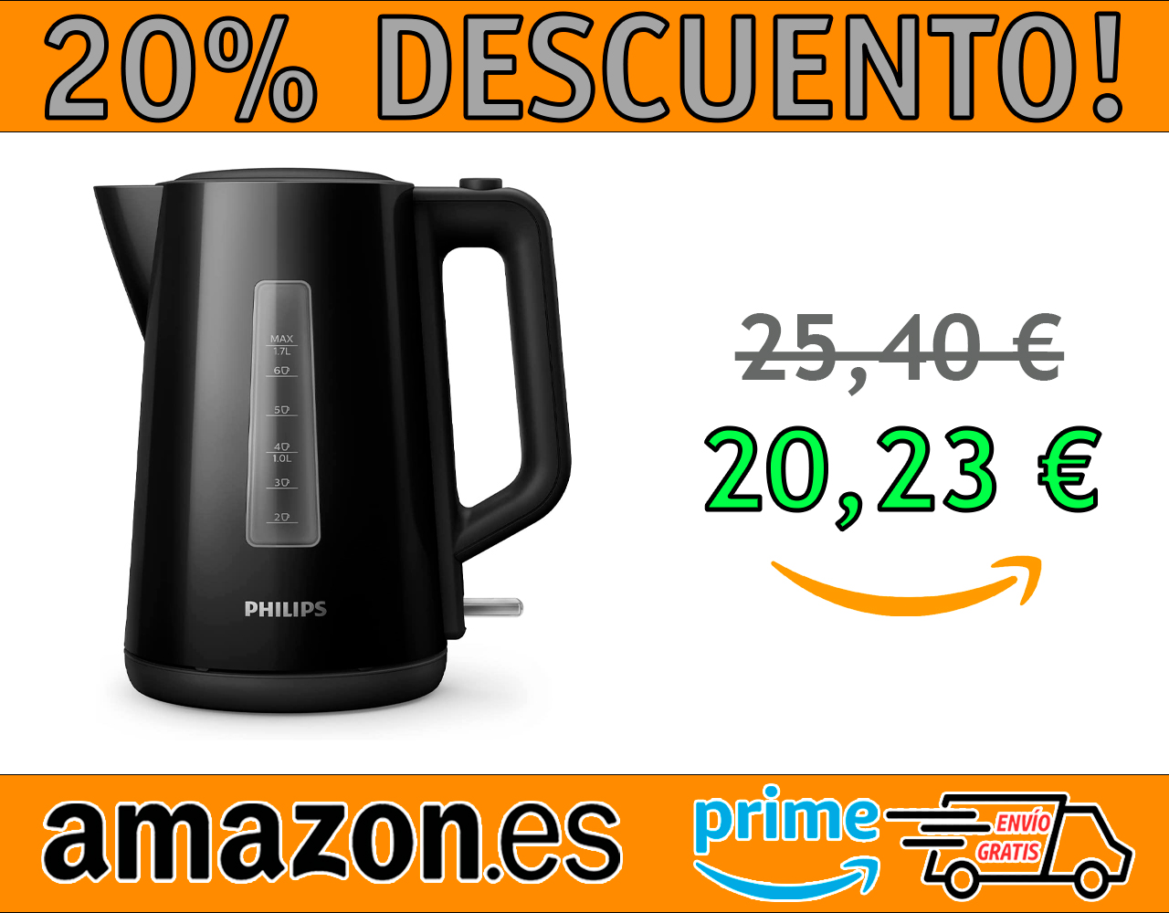 HERVIDOR DE AGUA 1.7 LITROS PHILIPS