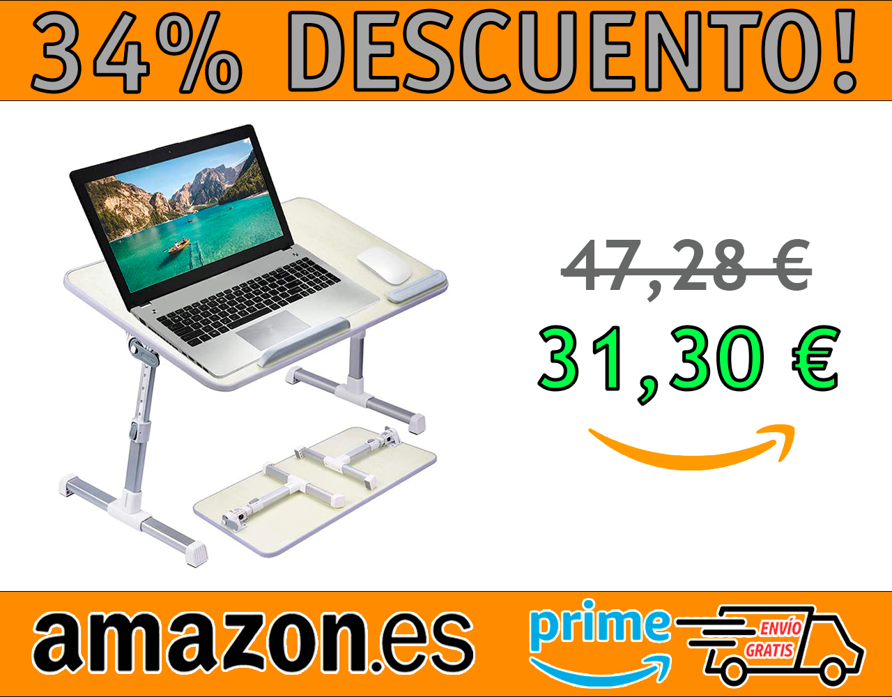 MESA PARA PORTÁTIL NOTEBOOK AMAZON BASICS
