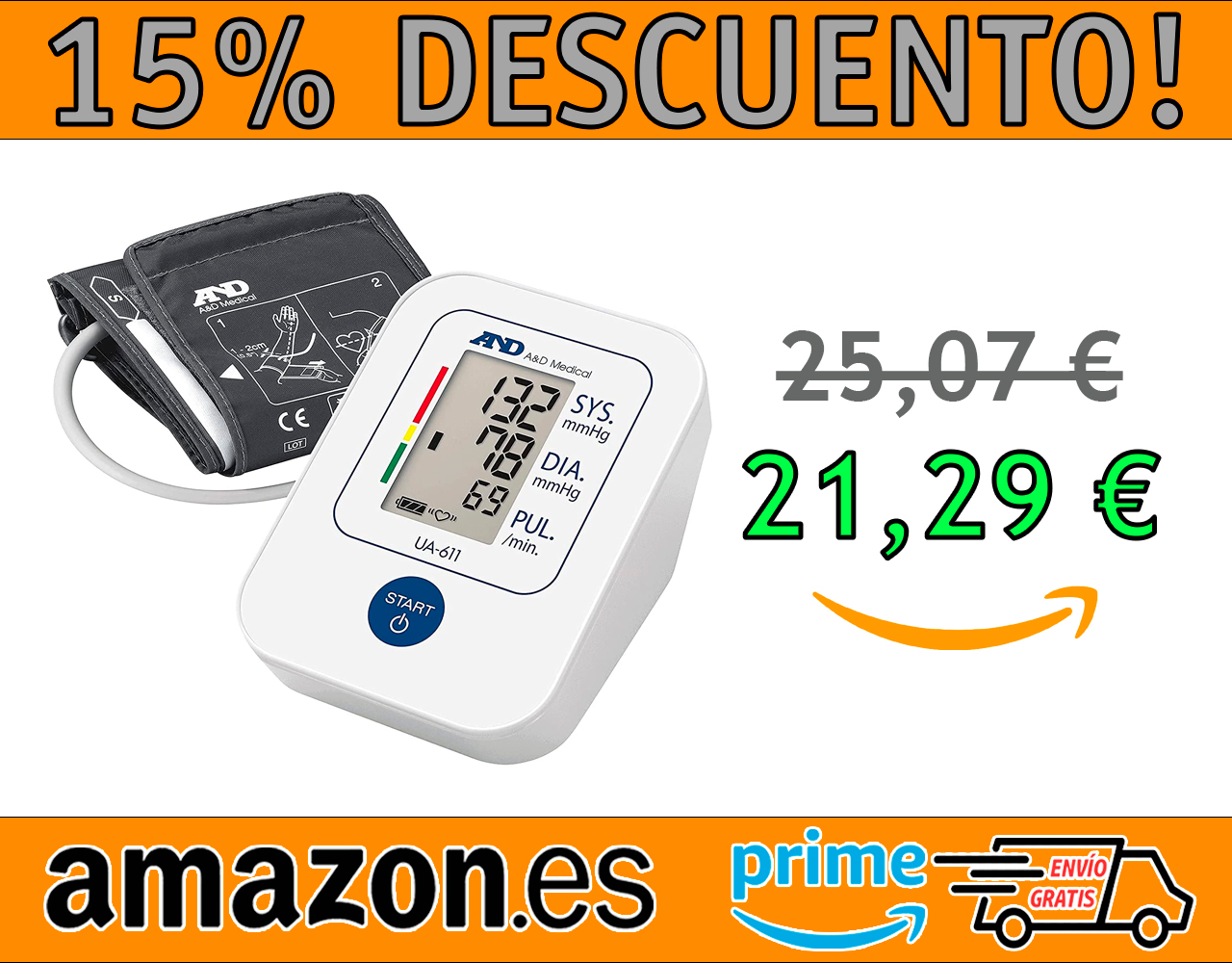TENSIÓMETRO DE BRAZO DIGITAL A&D MEDICAL