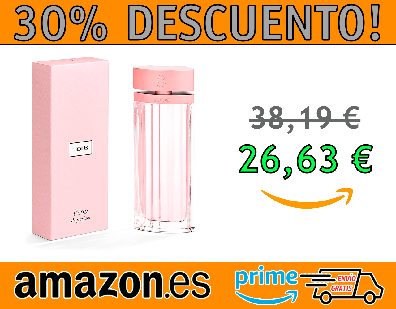 FRAGANCIA FLORAL AMADERADA TOUS L’EAU