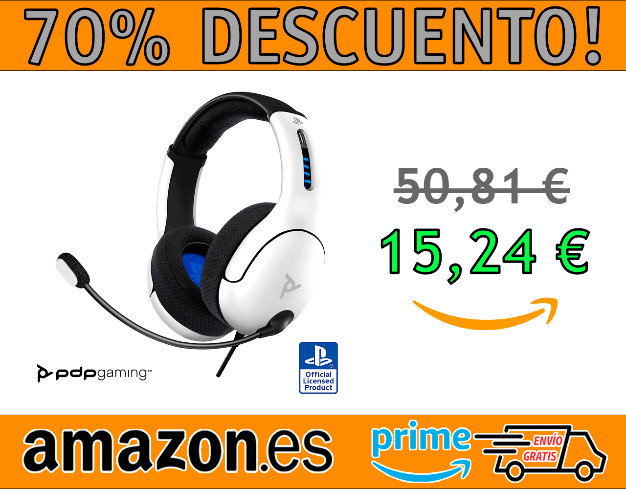 AURICULARES GAMING CON CABLE PDP LVL50