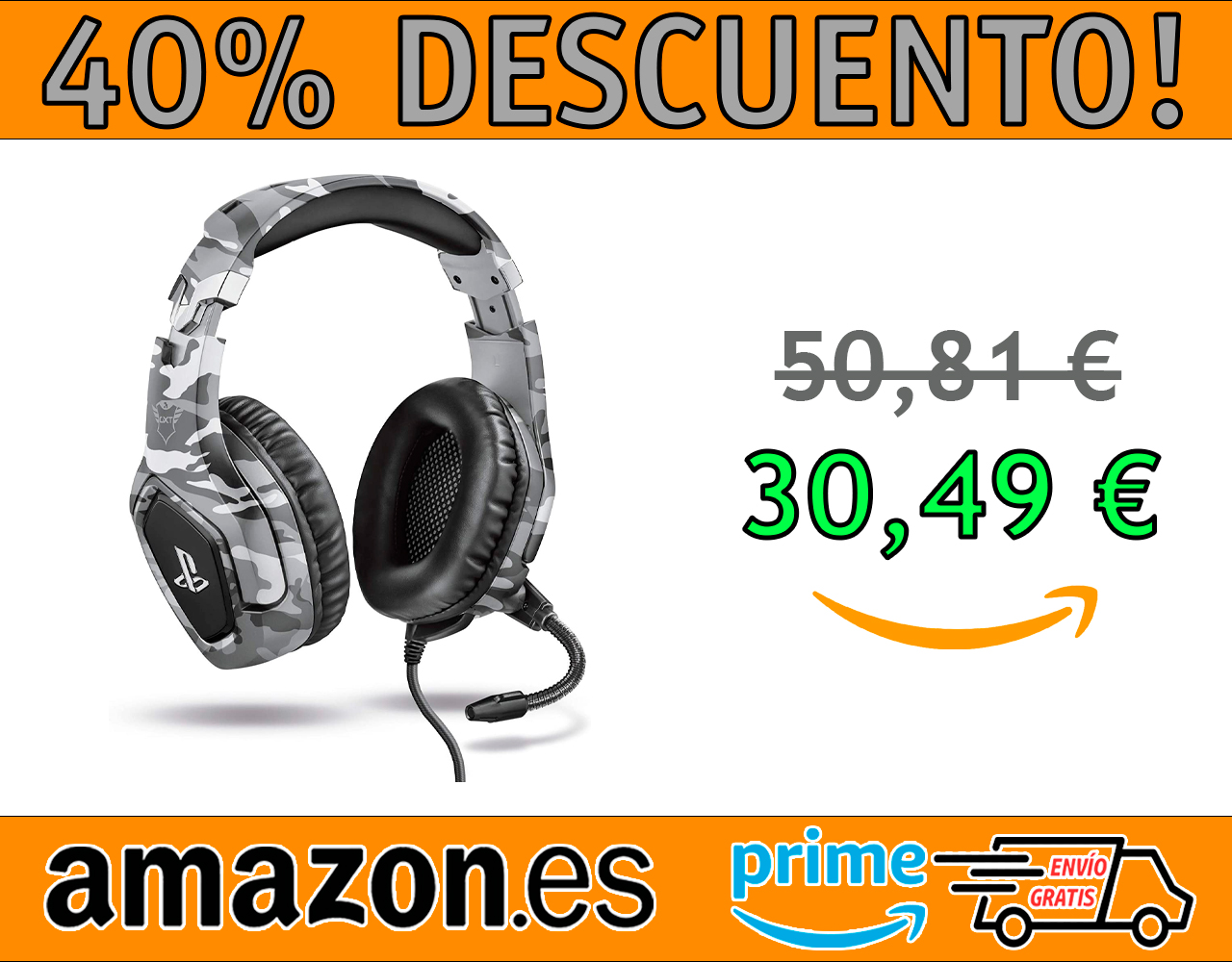 AURICULARES DE GAMING GXT 488 FORZE-G TRUST