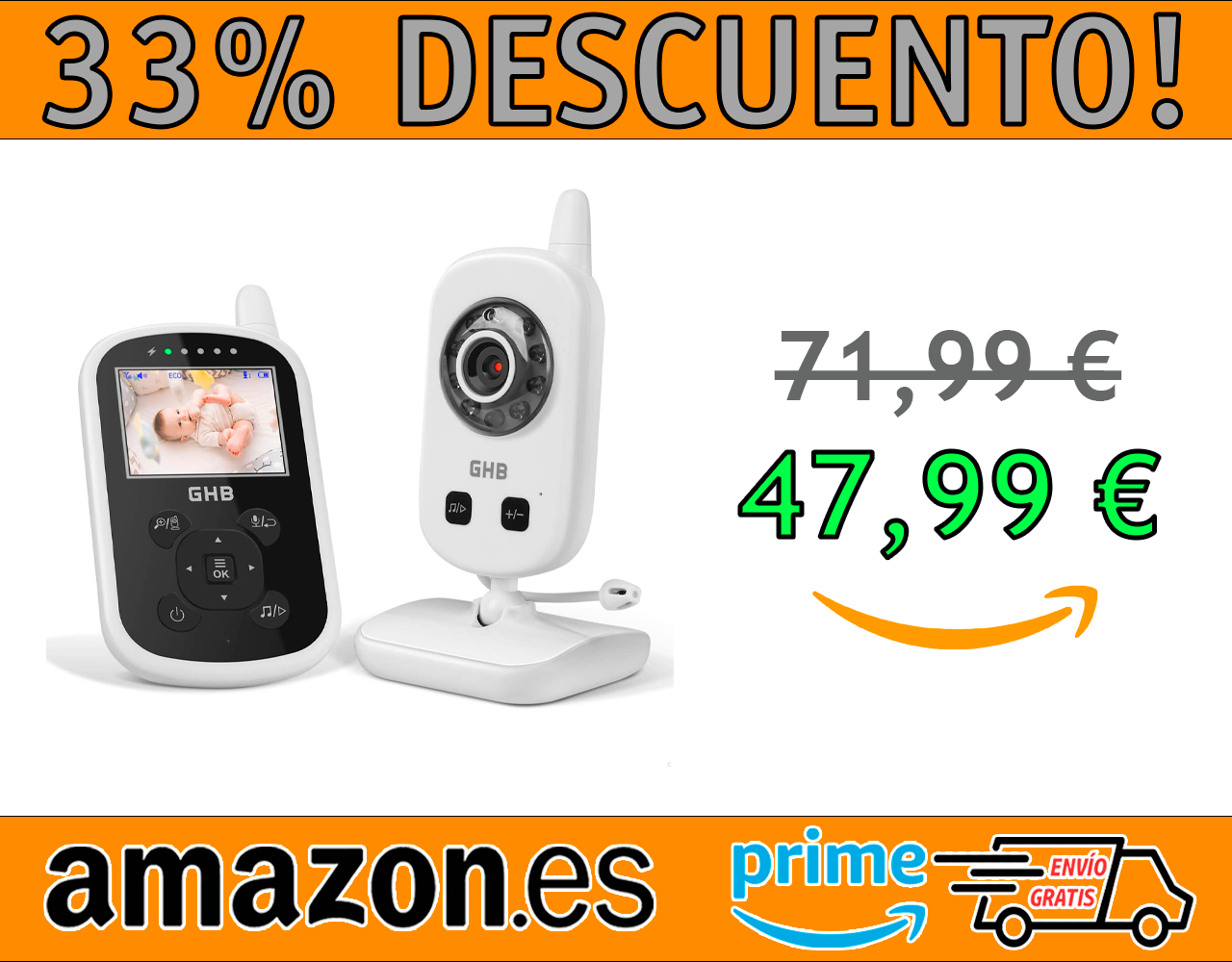 MONITOR VIGILABEBÉS INALAMBRICO GHB