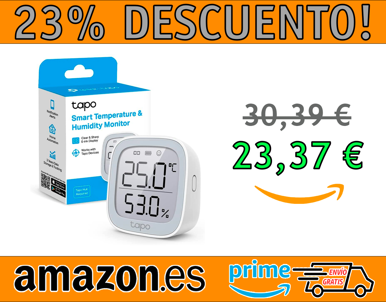 MONITOR DE TEMPERATURA Y HUMEDAD TP-LINK TAPO T315