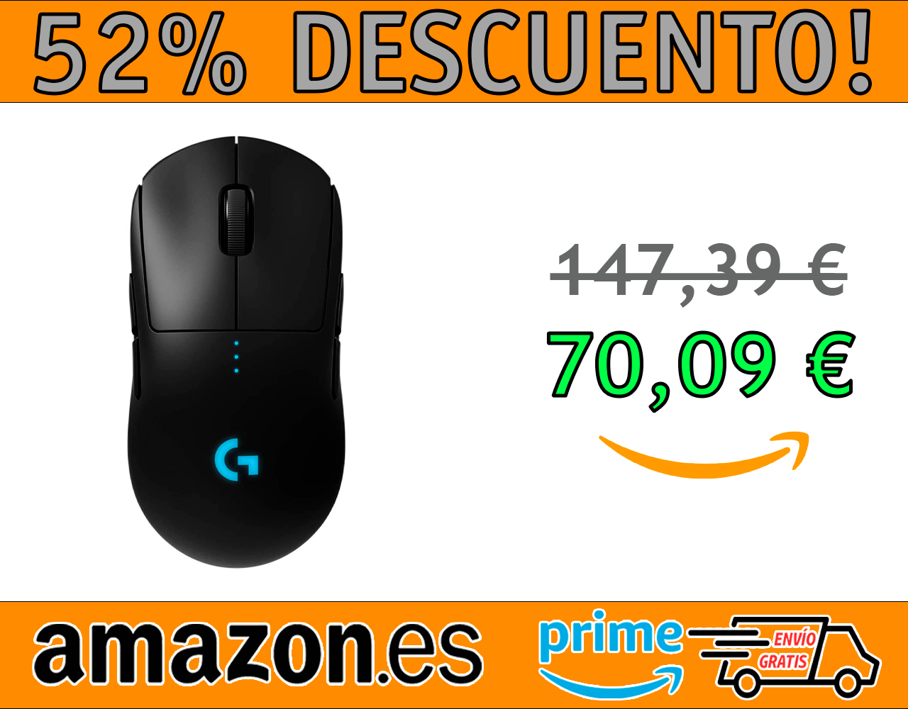 RATÓN GAMING INALÁMBRICO LOGITECH G PRO